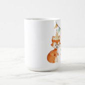 Leuke Fox Woodland Party Pet roze Koffiemok (Center)