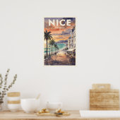 Leuke Frankrijk Vintage Reis Poster (Keuken)