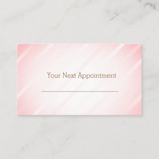 Leuke Franse Bulldog Pet Groomer Spa afspraak Visitekaartje (Achterkant)