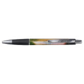 Leuke Franse bulldog quarterback stadion cartoon Pen (Achterkant)
