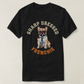 Leuke franse hond t-shirt (Design voorkant)