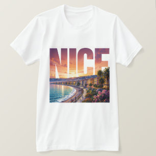 Leuke Franse Reis Riviera Kustparadijs T-shirt