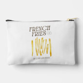 Leuke frietjes houden van kleine zakzakje etui (Achterkant)