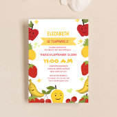 Leuke Fruit Theme Unique kind's verjaardag Kaart