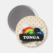 Leuke Fruitige Tonga Magneet (Voorkant / Achterkant)