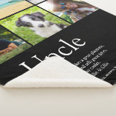 Leuke Fun Oom Definitie Moderne Fotocollage Sherpa Deken (3/4)