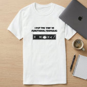 Leuke Functionele Formules Spreadsheet Geniaal Ont T-shirt