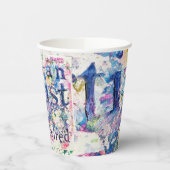 Leuke funky artiest cups papieren bekers (Links)