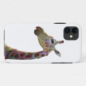 Leuke funky kleurrijke Giraffe safaridieren Case-Mate iPhone Case (Achterkant (horizontaal))