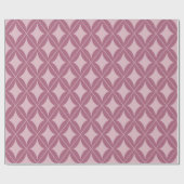 Leuke Funky Roze Diamanten Patroon Cadeaupapier (Vlak)