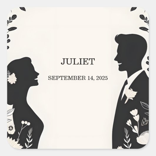 Leuke Funky Unique Humor Meme Funny Vrijgezellenfe Vierkante Sticker (Voorkant)