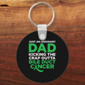 Leuke galweg kanker vechter citaat voor papa sleutelhanger (Voorkant)