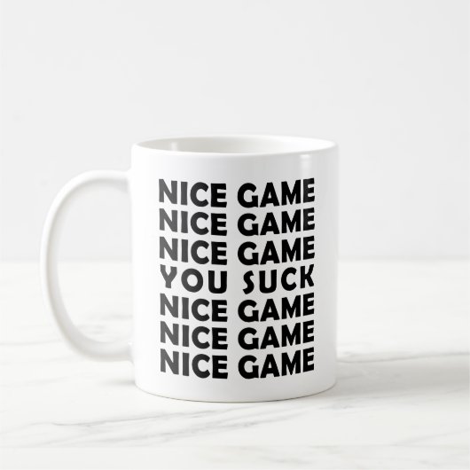 Leuke Game Grappige Mok (Links)