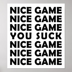 Leuke Game Grappige Poster