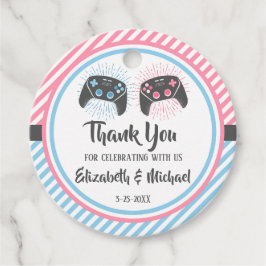 Leuke Gamer Baby Geslacht Onthullen Bedankjes Labels