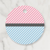 Leuke Gamer Baby Geslacht Onthullen Bedankjes Labels (Achterkant)