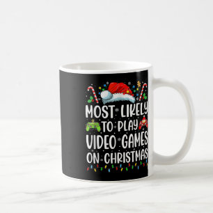 Leuke gamer die het meest waarschijnlijk videospel koffiemok