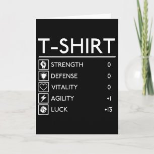 Leuke Gamer Fantasy Level Omhoog Rpg Game Teeshirt Kaart