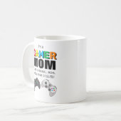 Leuke 'Gamer Moeder' Fun Koffiemok (Voorkant links)