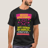 Leuke Gamer Vader Prestatie Vaderdag T-shirt (Voorkant)