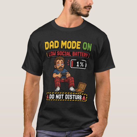 Leuke Gaming Vader Cadeau | T-shirt (Voorkant)