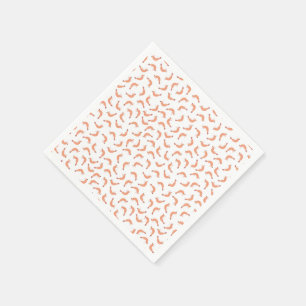 Leuke garnalen aanpasbaar incl. achtergrondkleur servetten