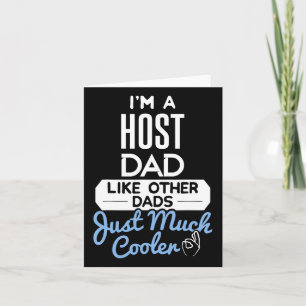Leuke gastheer vader vaderdag cadeau kaart