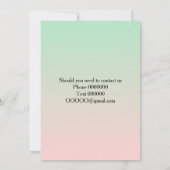 Leuke Gay Banana Heart Wedding Save The Date (Achterkant)