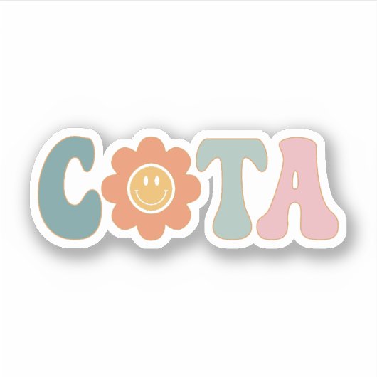 Leuke Gecertificeerde Occupational Therapy Assiste Sticker (Voorkant)