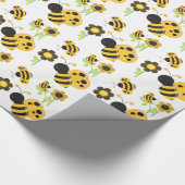 Leuke Geel en de Zwarte stuntelt het Verpakkende Cadeaupapier (Hoek)