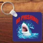 Leuke Geen Phishing Haai Sleutelhanger (Voorkant)