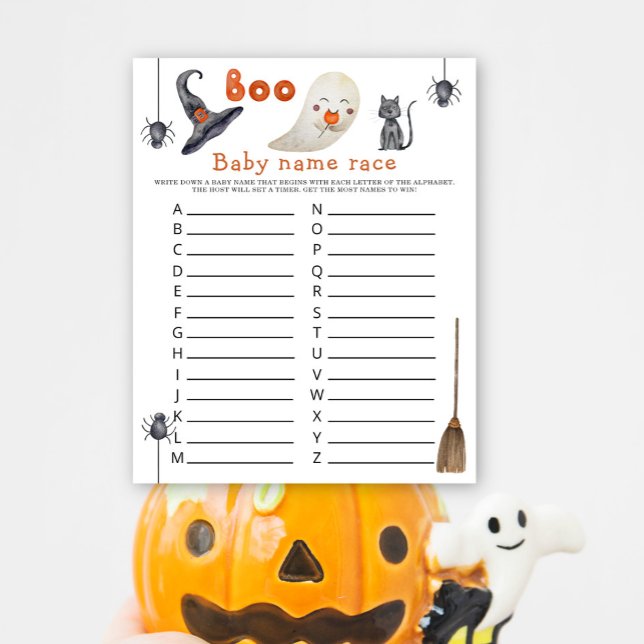 Leuke geest - Baby naam race spel (Creator heeft geüpload)