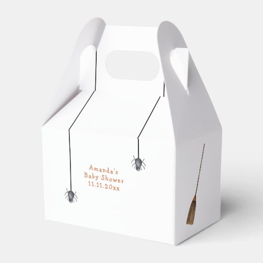 Leuke geest - baby shower bedankdoosjes (Achterkant)