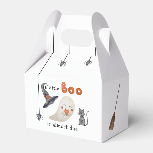 Leuke geest - baby shower bedankdoosjes (Voorkant Zijde)