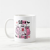 Leuke geest betekent Ghouls Grappige Halloween kos Koffiemok (Links)