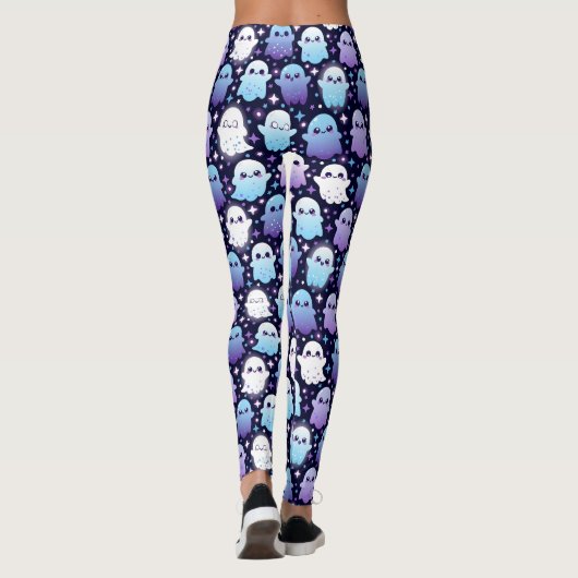 Leuke geest, Halloween Leggings (Achterkant)