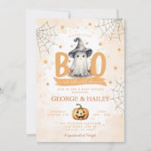 Leuke geest kleine boe is bijna te wijten aan Baby Kaart (Voorkant)