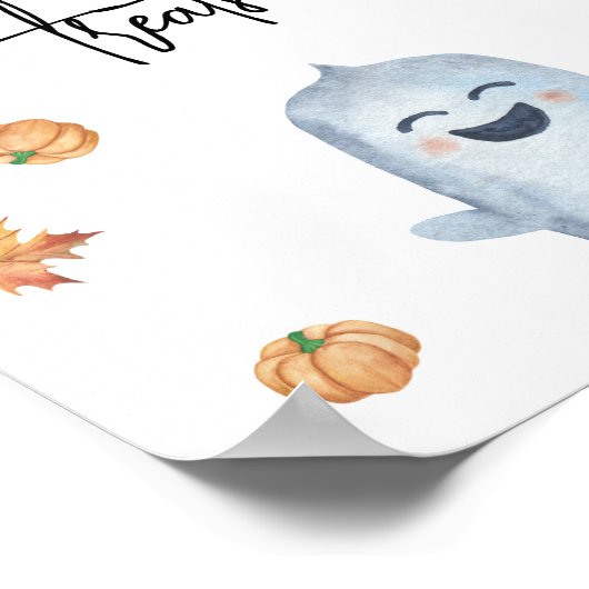 Leuke geest - Snoepjes en lekkernijen Poster (Hoek)