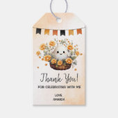 Leuke geest verjaardag gunst cadeaulabel (Voorkant)