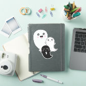 Leuke geesten Halloween Kawaii Sticker (iPad Cover)