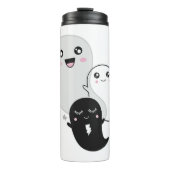Leuke geesten Halloween Kawaii Thermosbeker (Voorkant)