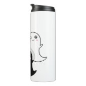 Leuke geesten Halloween Kawaii Thermosbeker (Geroteerd rechts)