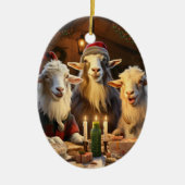 Leuke Geit Ornament Decor, Cadeaus voor Geitenlief (Voorkant)