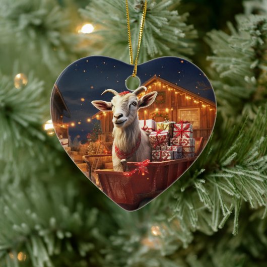 Leuke Geit Ornament Decor, Cadeaus voor Geitenlief (Boom)