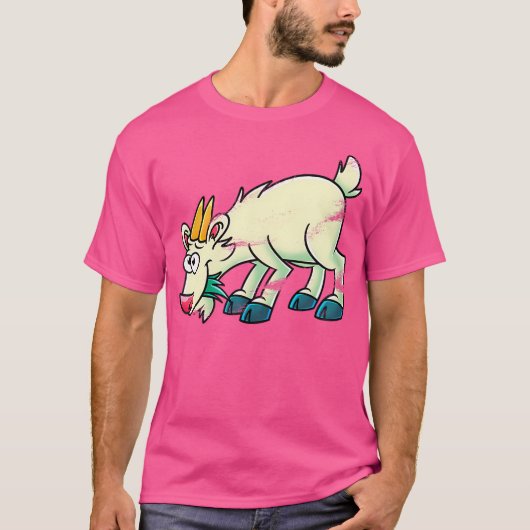 Leuke Geitenpeuters Boerderij Dierlijke Geit T-shirt (Voorkant)