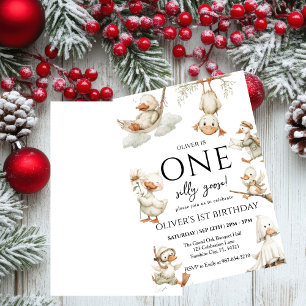 Leuke Gekke Gans ,One Gekke Gans 1st Party Kaart