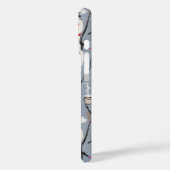 Leuke Gekke sneeuwpoppen Drink hete cacao Case-Mate iPhone Case (Achterkant / Links)