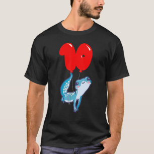 Leuke gekko 10e verjaardag Kinder ballonfeest T-shirt