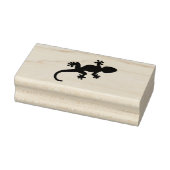 Leuke gekko hagedis rubberstempel (Stempel)