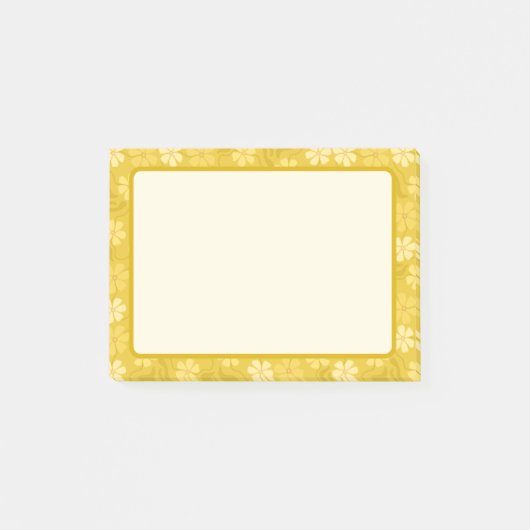 Leuke Gele Bloemblad Post-It Notities Post-it® Notes (Voorkant)